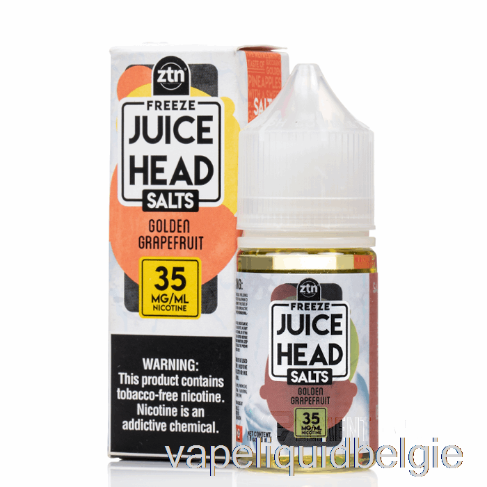 Vape Vloeistof Bevriezen Gouden Grapefruit - Sapkopzouten - 30 Ml 50 Mg